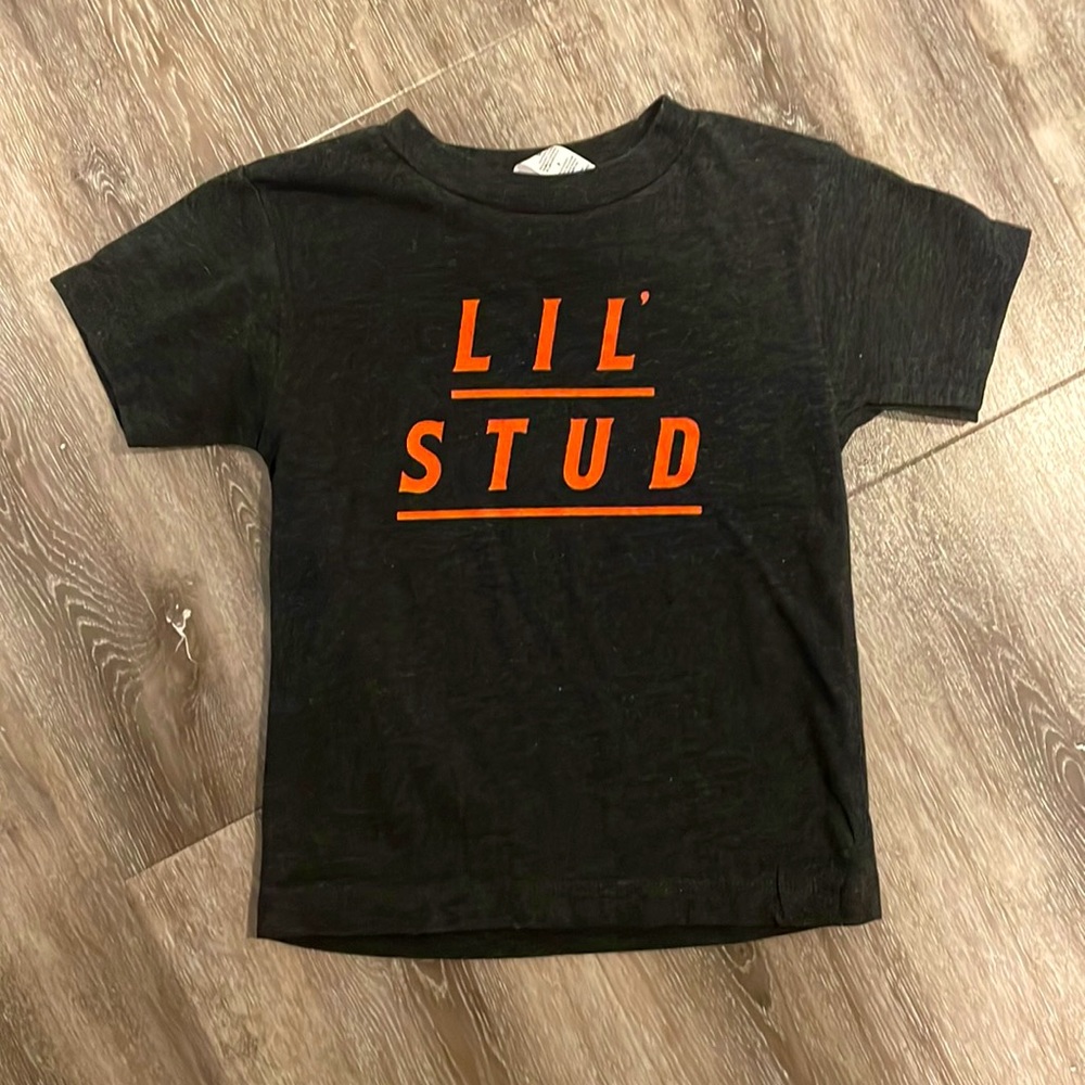 Lil’ Stud Dark Grey Short Sleeve T-shirt